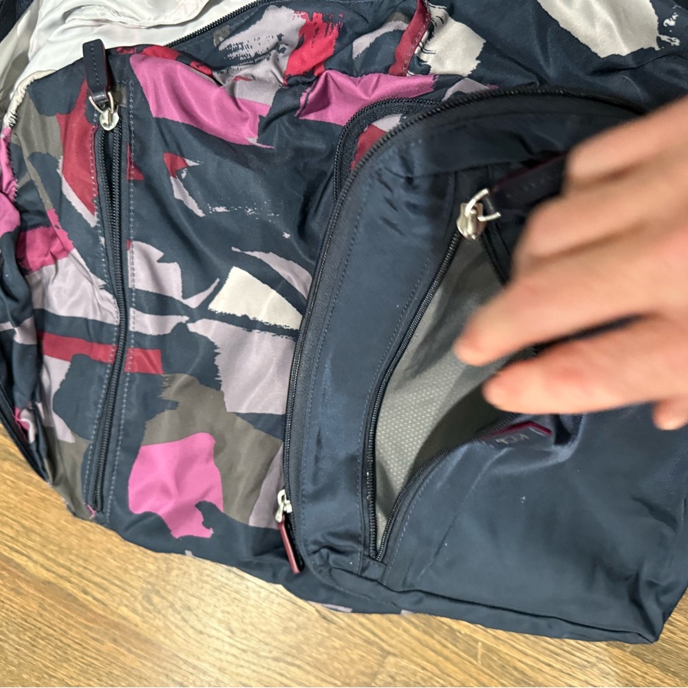 Tumi Packable Backpack- Navy/ Multicolor - image 6